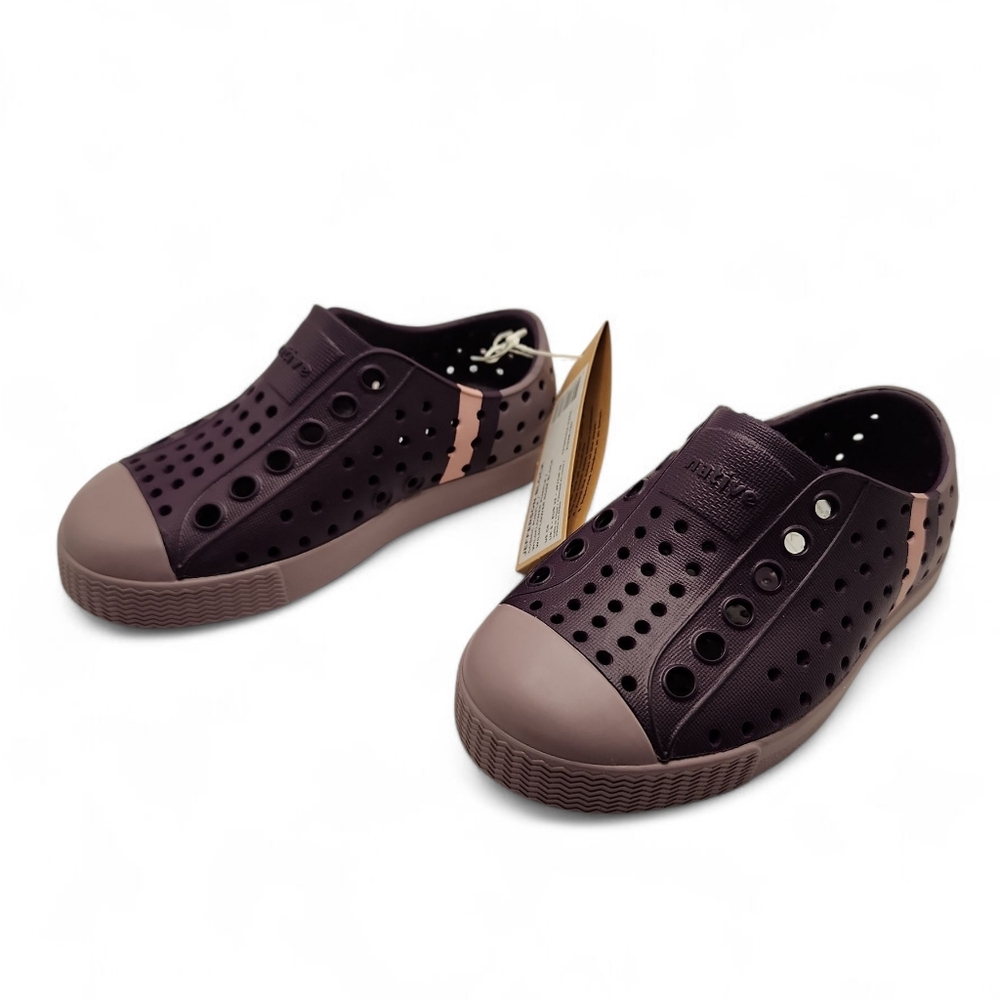 Native‎ Jefferson Block Cosmic Purple New In Box Slip On Size C6
